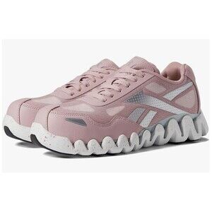 Reebok Work Zig Pulse Pink Sneakers NIB Athletic Work Shoes EH Comp Toe Size 12M